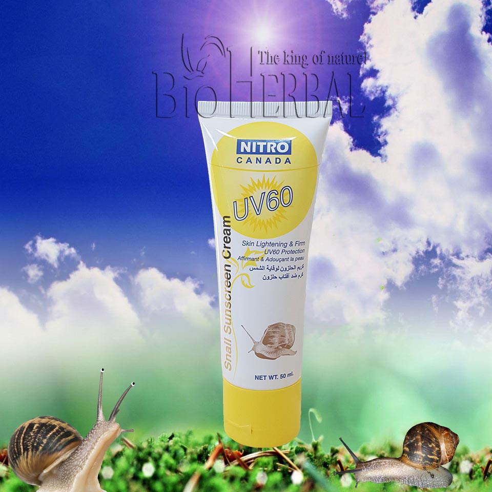 KREM DIELLI ME JARGË KERMILLI (UV 60) - SNAIL SUNSCREEN CREAM