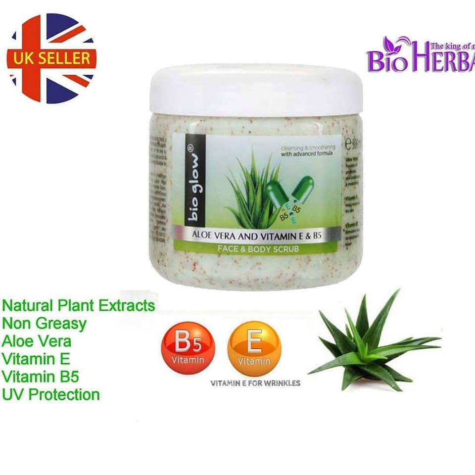 Scrub Aloe & Vitamine E , B5