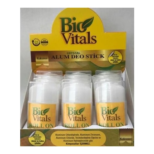 Gur Alum Deodorant - BIO VITALS ALUM DEO ROLL ON STICK