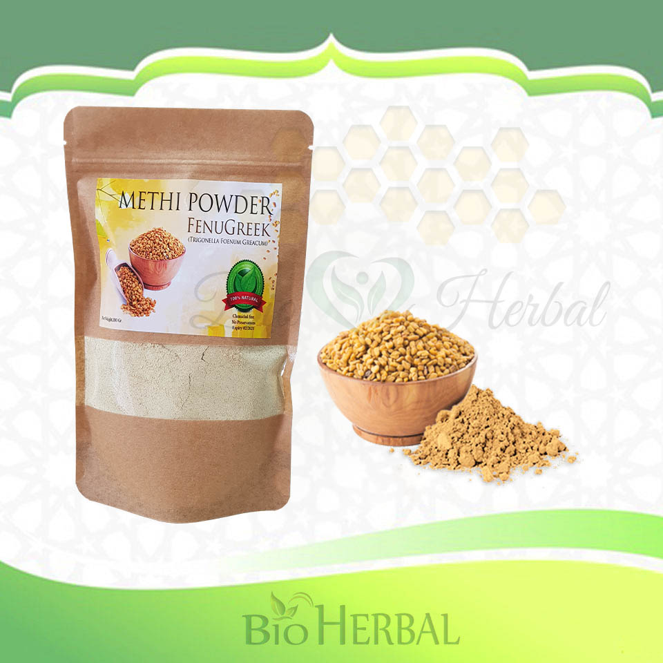 Pluhur Methi Përdorimi Flokë & Fytyrë - Fenugreek Powder