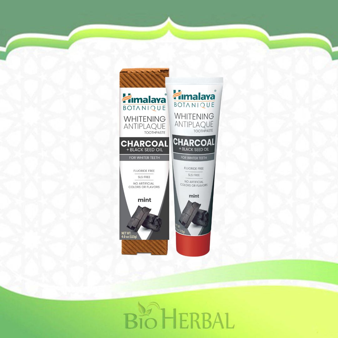 Pastë dhëmbësh zbardhuese - Charcoal & Black Seed Oil Whitening Antiplaque Toothpaste